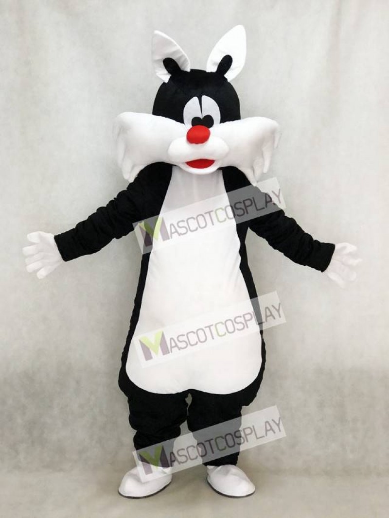 Black Cat Mascot Costume