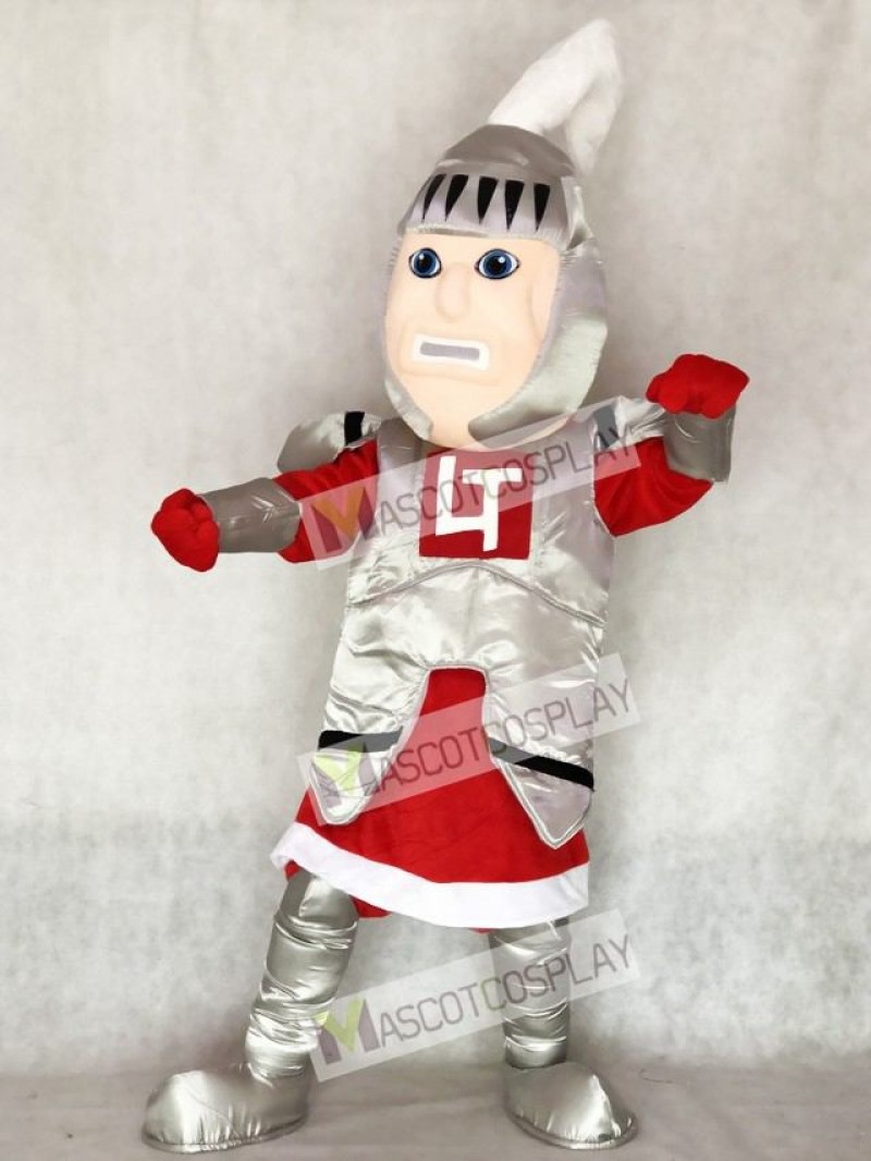 Red Cloak Adult Knight College of St Rose Mascot Costume