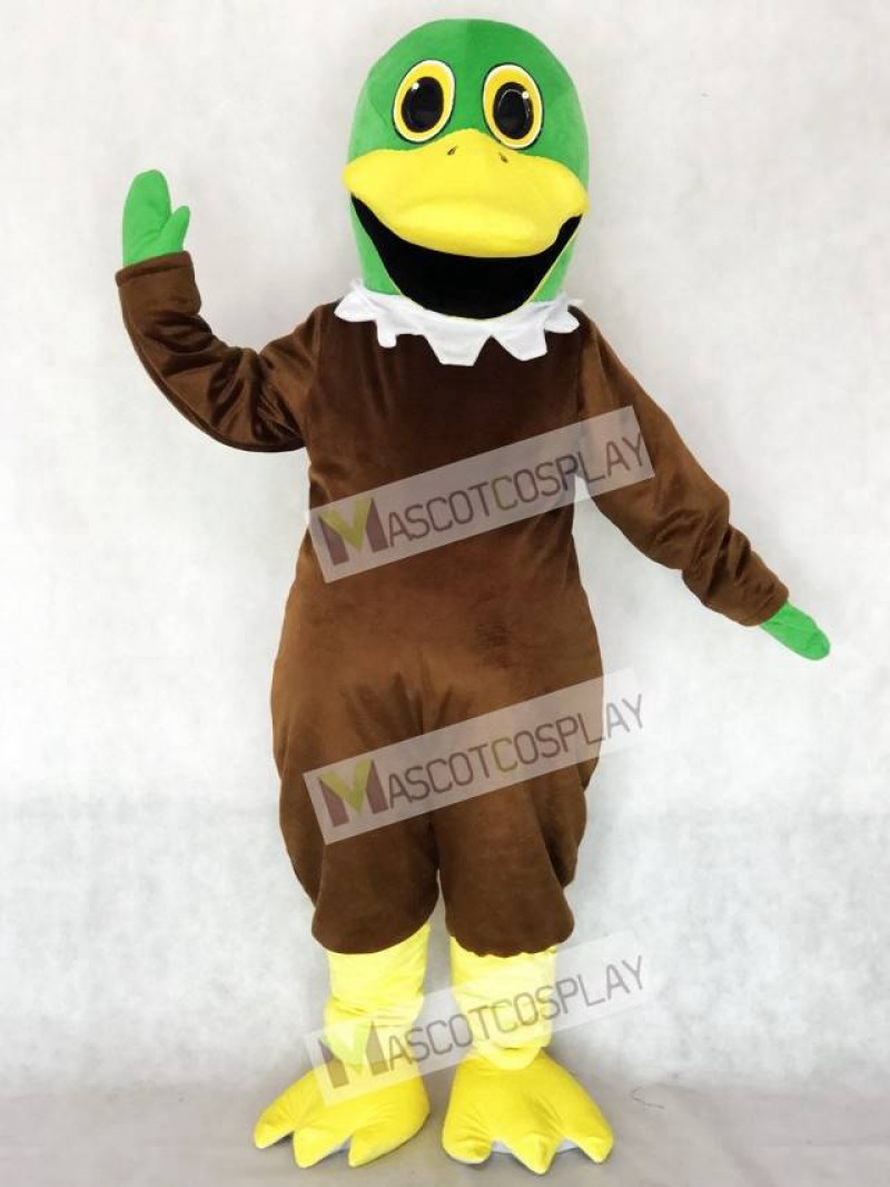Cute Mallard Duck Mascot Costume Animal