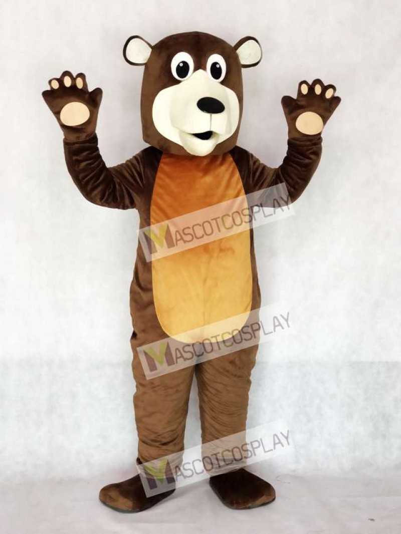 Grandpa Brown Bear Mascot Costume