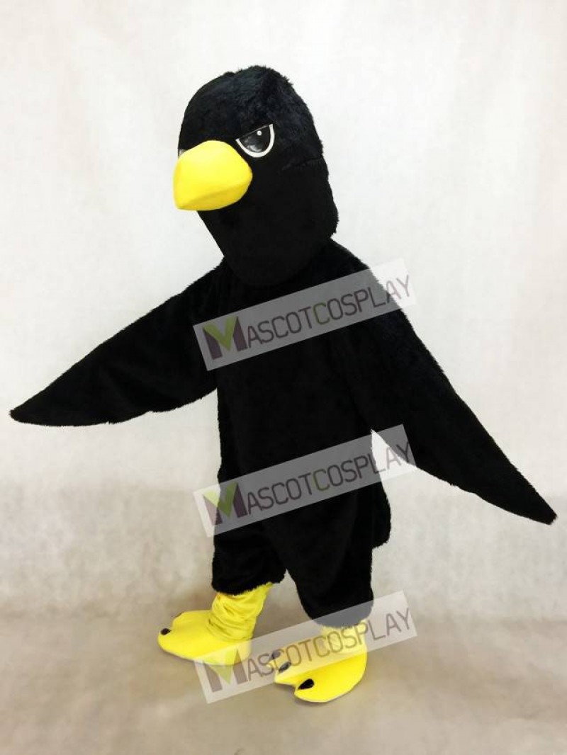 Cute Raven Crow Mascot Costume