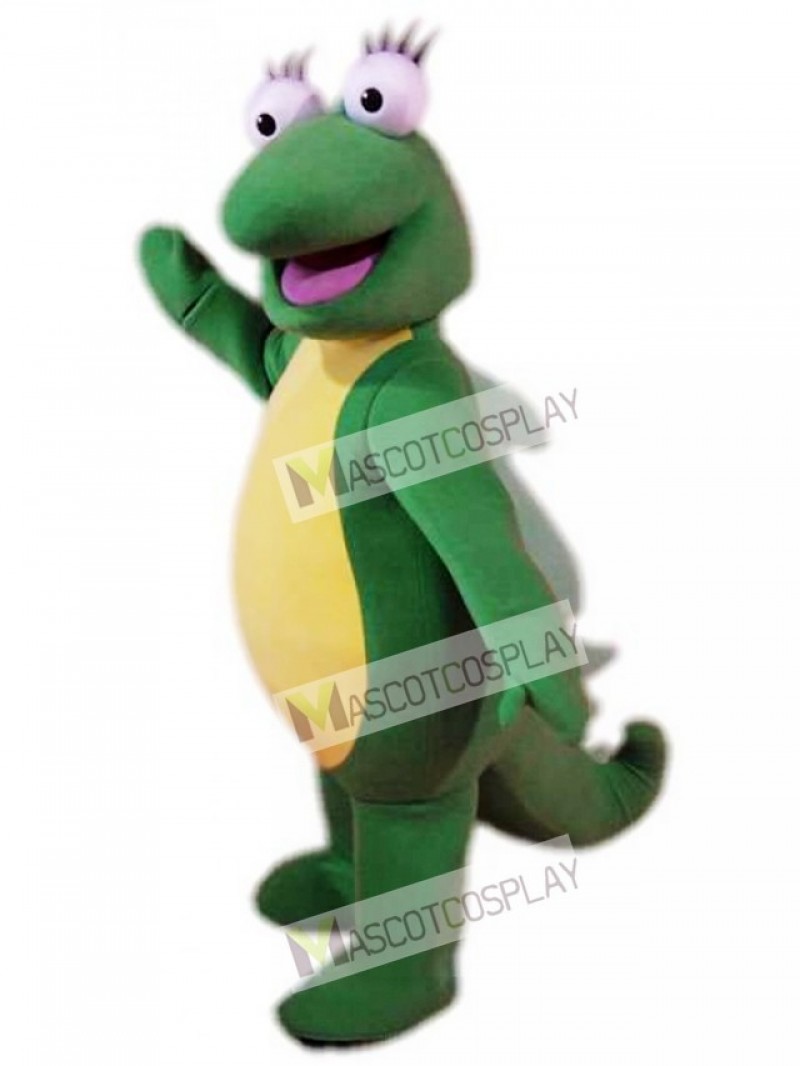 Iguana Isa Mascot Costume Dora Cartoon 
