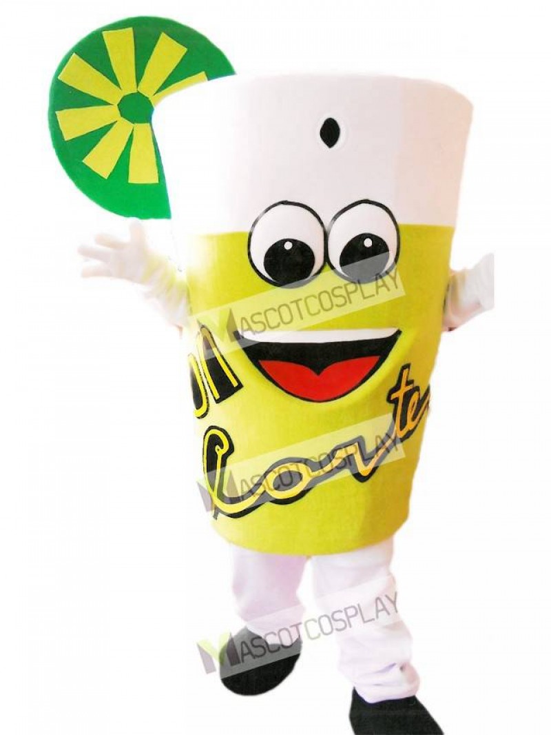 Yummy Lemonade Mascot Costume Drink