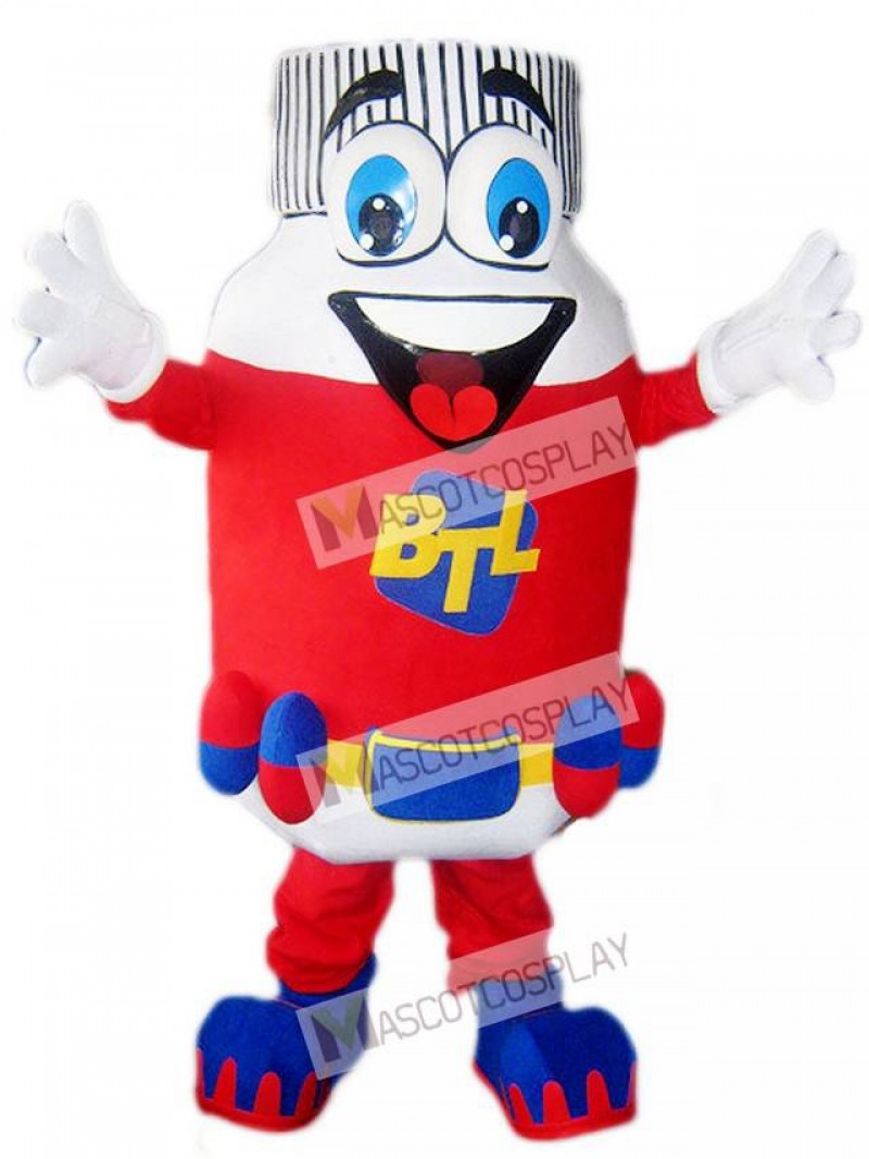 Red Pill Bottle BTL Mascot Costume