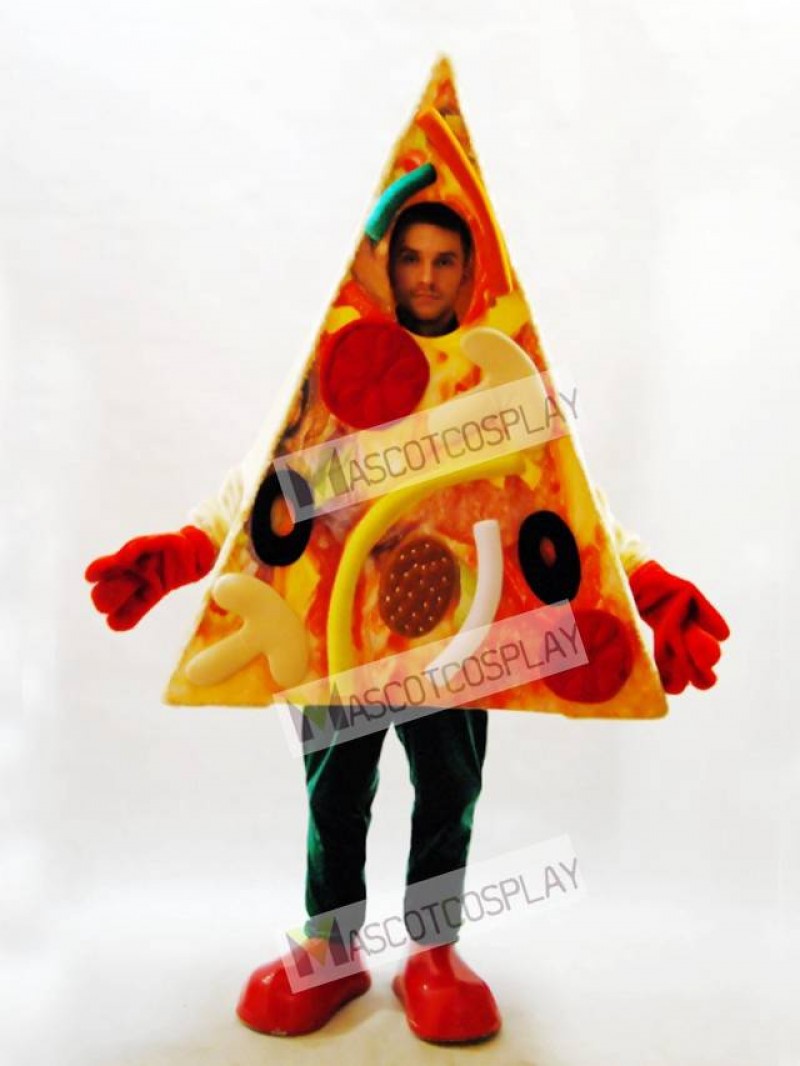 Pizza Slice Mascot Costume