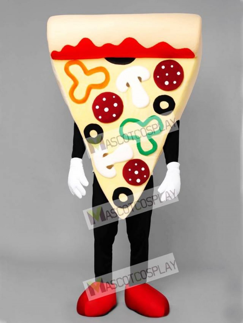 Pizza Slice Mascot Costume