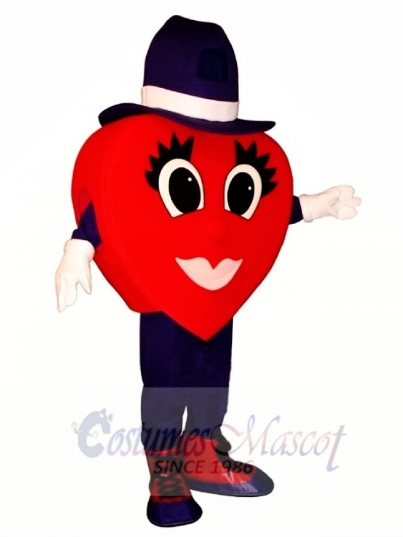 Madcap Walking Heart Lightweight Mascot Costume 