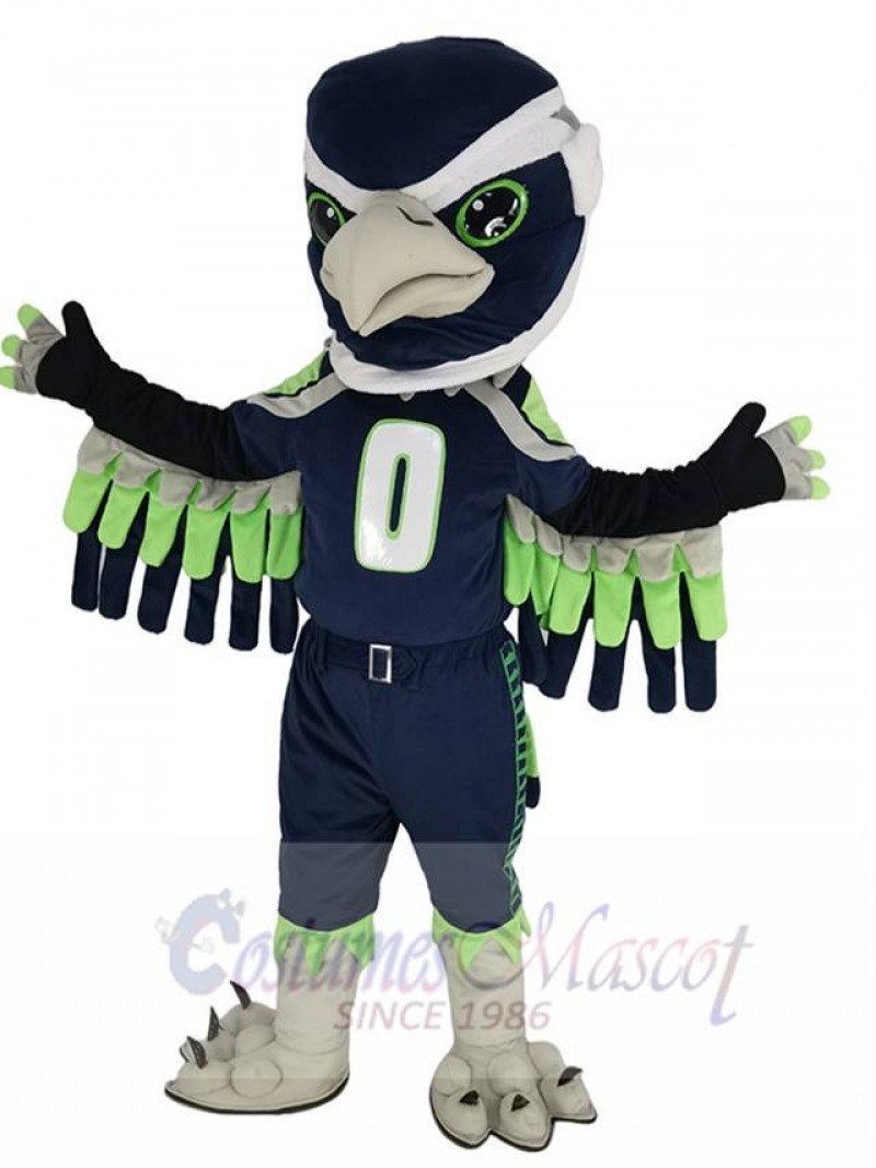 Seahawk mascot costume