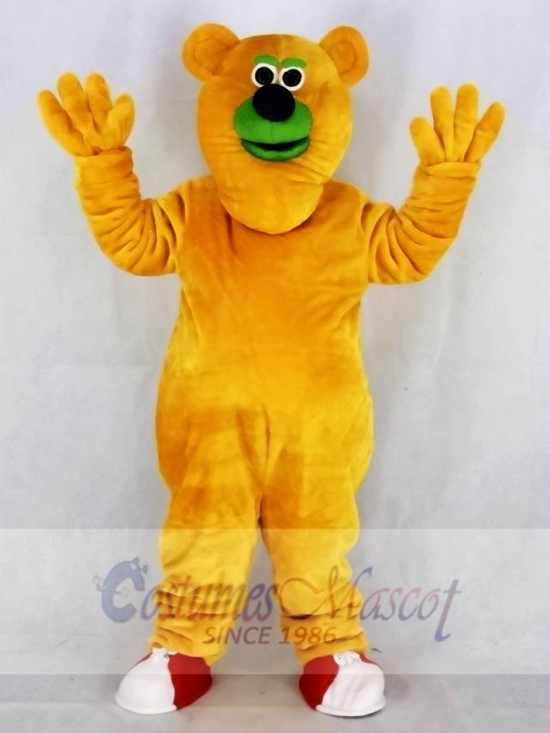 Fresno Grizzlies Parker T. Orange Bear Mascot Costume College