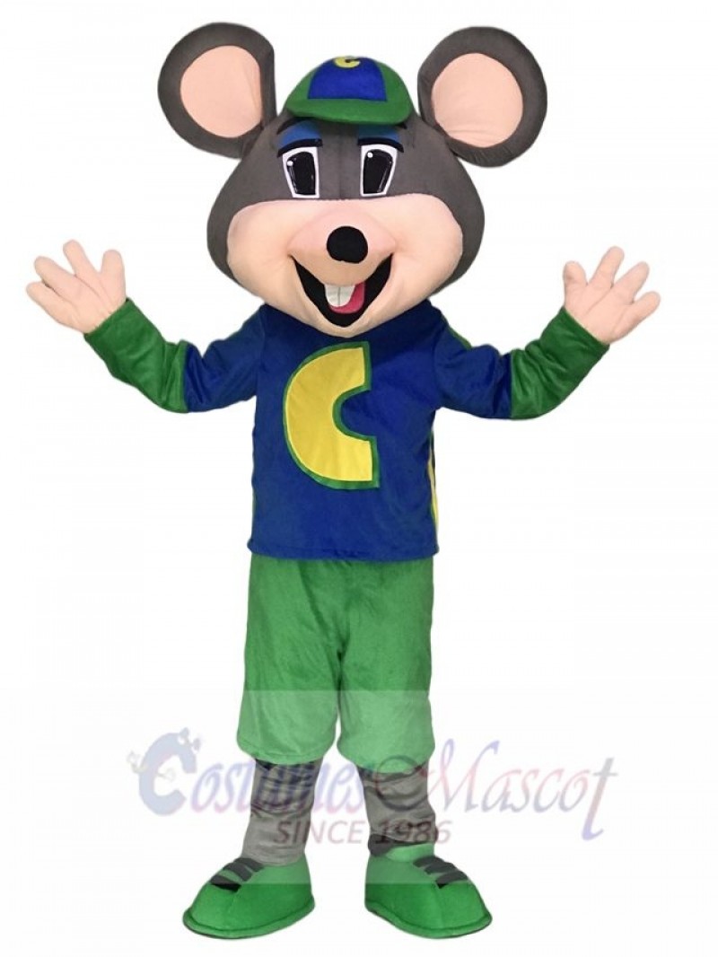 Chuck E. Cheese Mascot Costume Mouse Mascot Costumes Animal