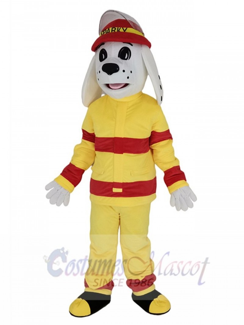 Sparky Dog mascot costume