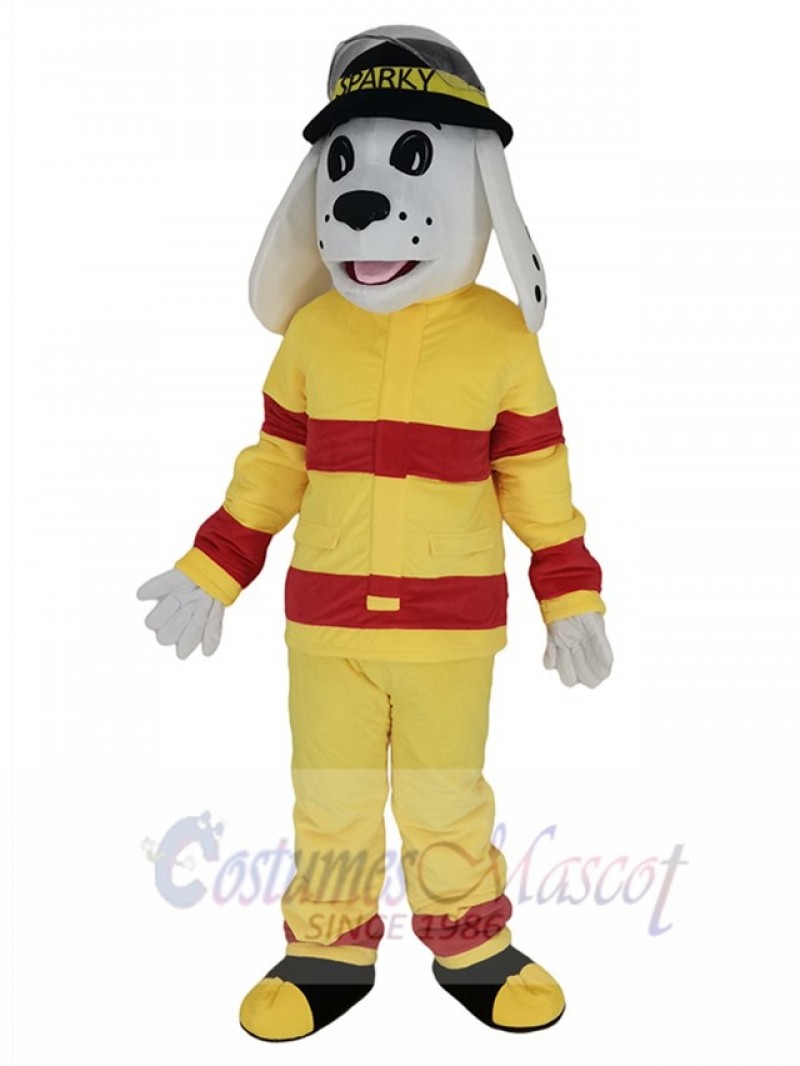 Sparky Dog mascot costume