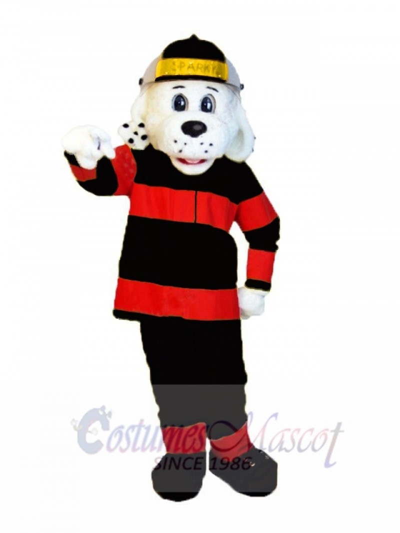 Sparky Dog mascot costume