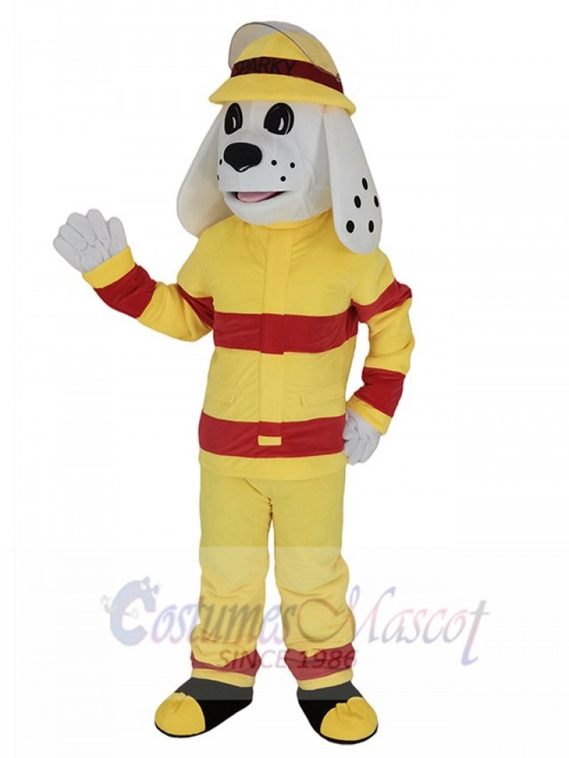 Sparky Dog mascot costume