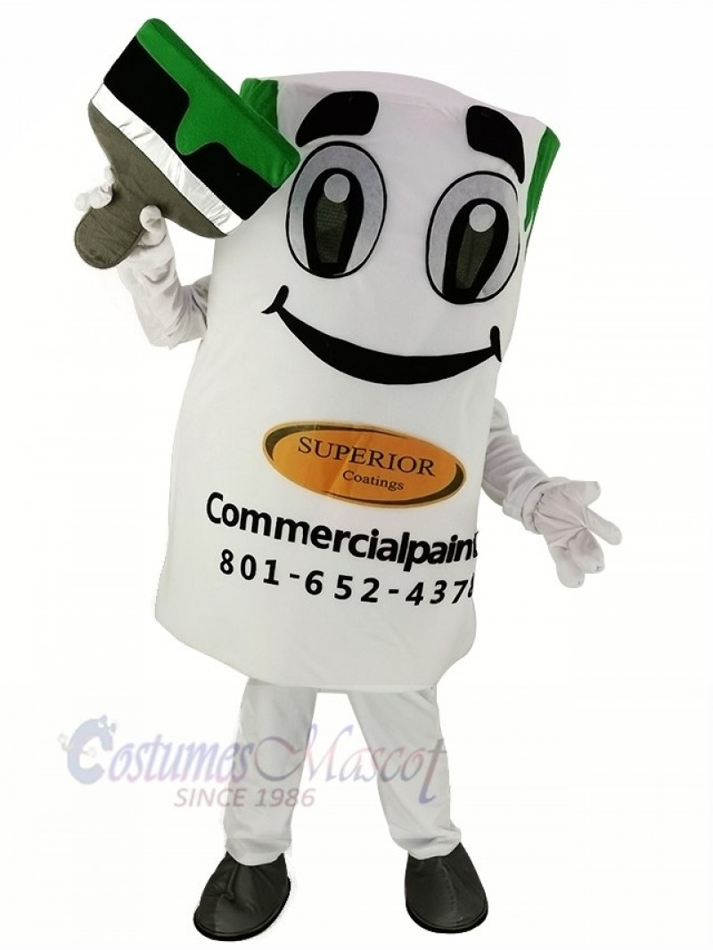 Funny Paint Pot Mascot Costume