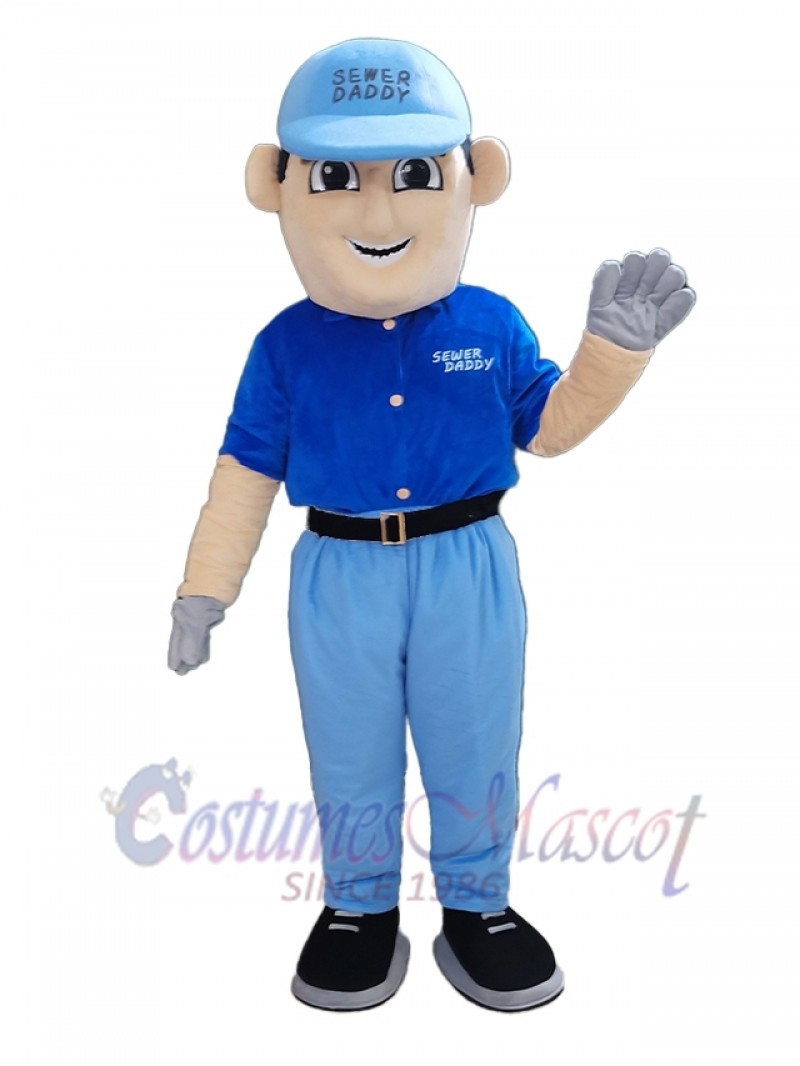 Man mascot costume