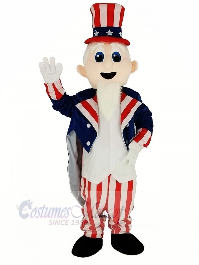 US Character Uncle Sam Mascot Costume People