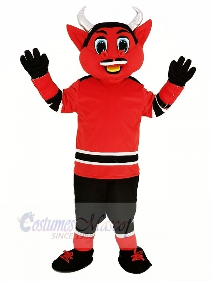 New Jersey Red Devil Mascot Costume