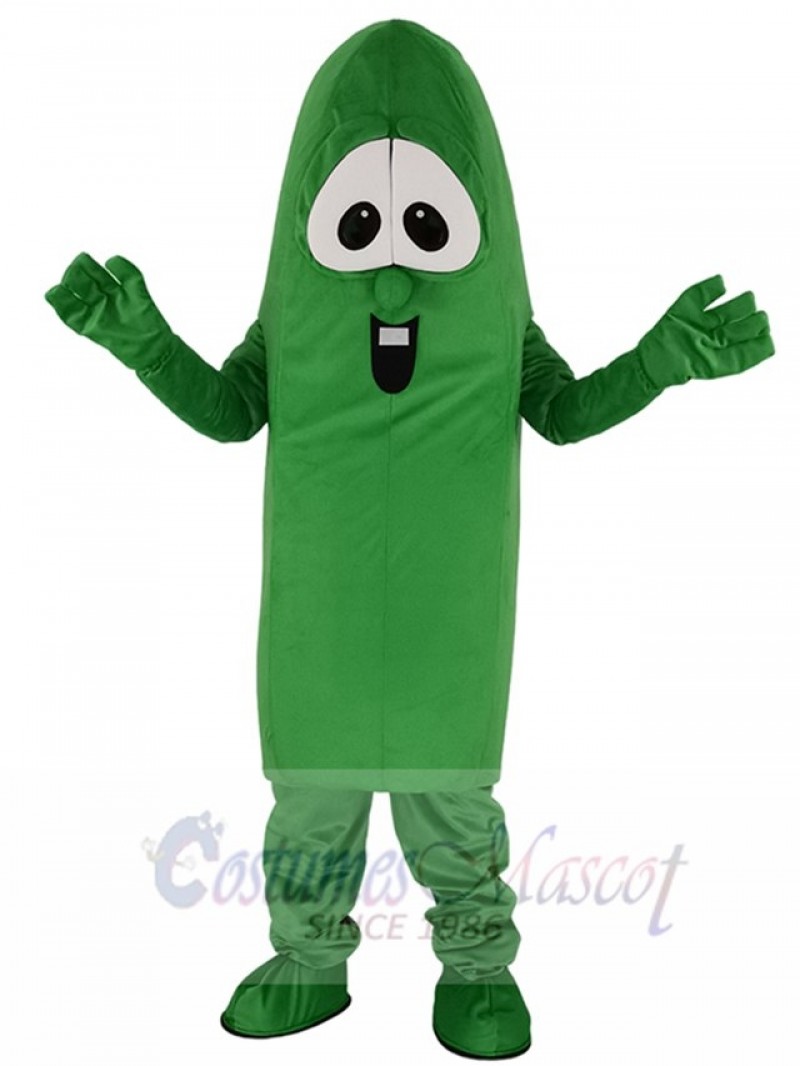 Larry the Cucumber Mascot Costumes VeggieTales Vegetable