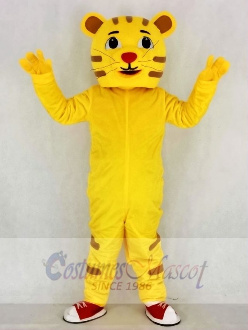 Cute Daniel Tiger Mascot Costume School