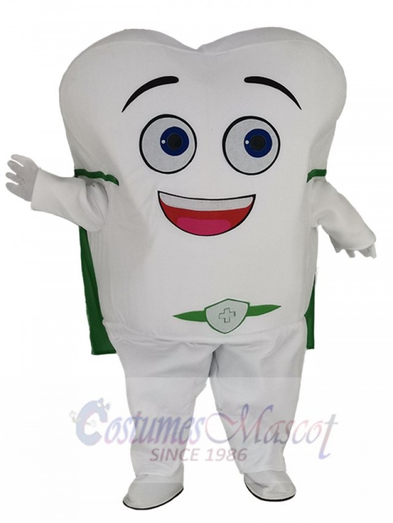 Tooth mascot costume
