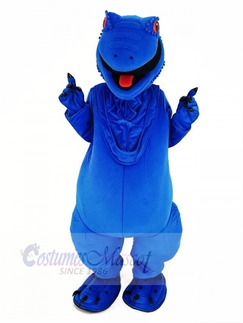 Blue Lizard Mascot Costume Animal