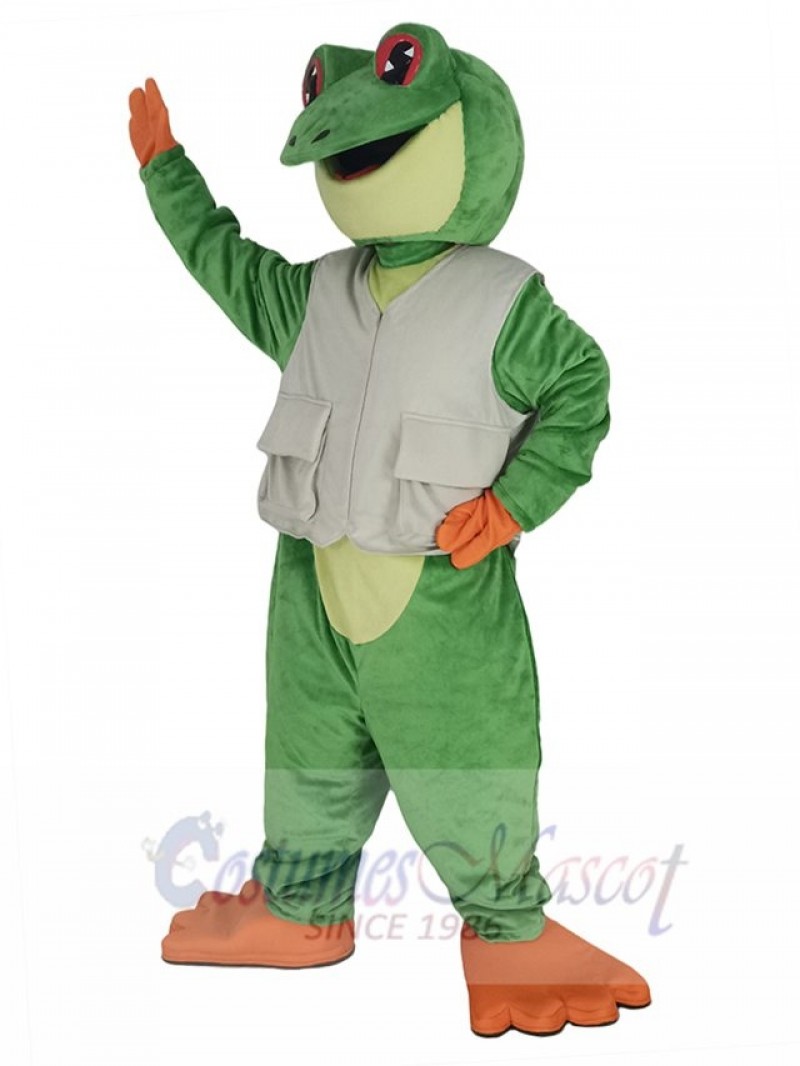 Tree Frog mascot costume