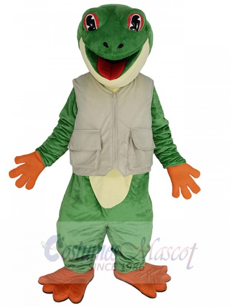 Tree Frog mascot costume