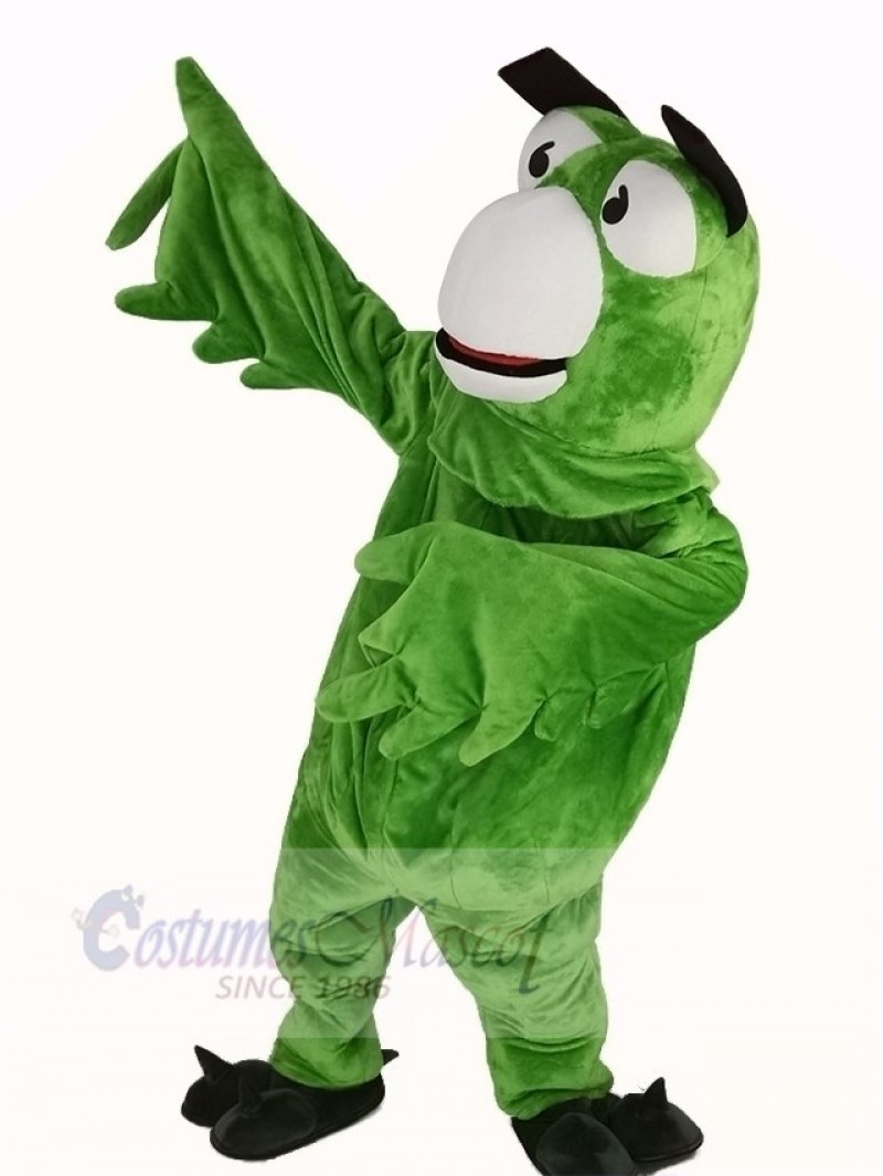 Green Parrot Bird Mascot Costume Animal