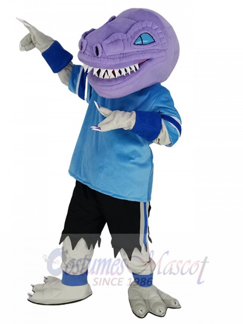 Velociraptor Dinosaur mascot costume