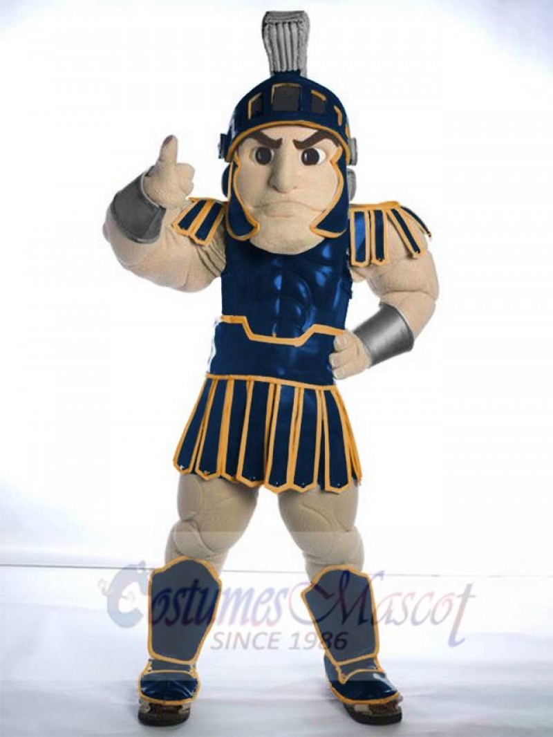 Spartan Trojan Knight Sparty mascot costume