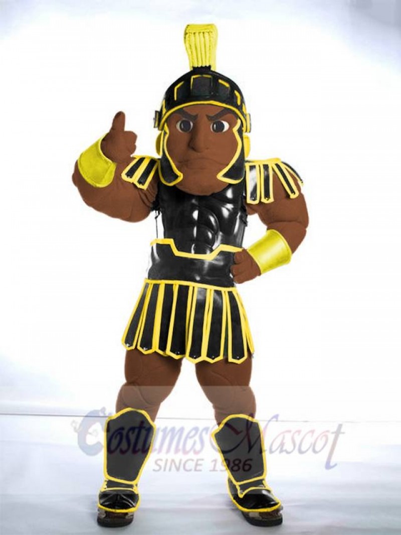 Spartan Trojan Knight Sparty mascot costume