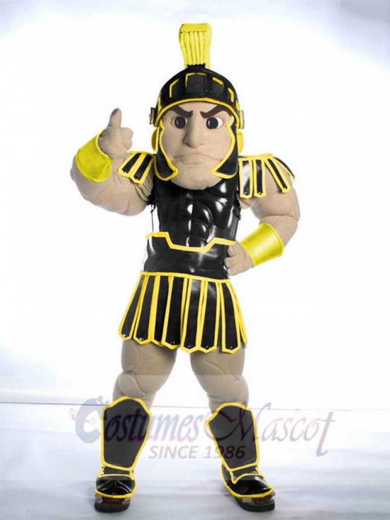 Spartan Trojan Knight Sparty mascot costume