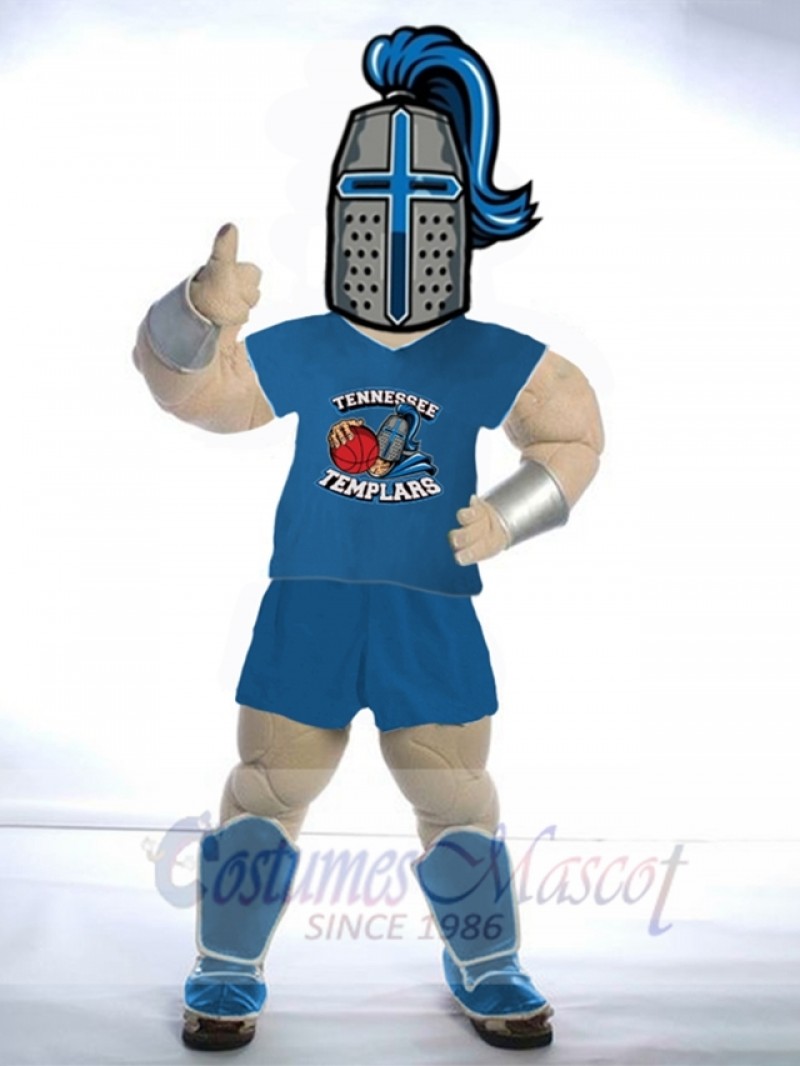 Spartan Trojan Knight Sparty mascot costume