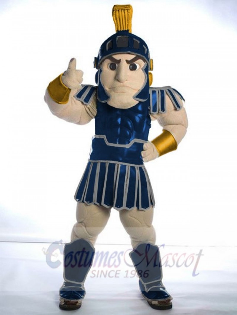 Spartan Trojan Knight Sparty mascot costume