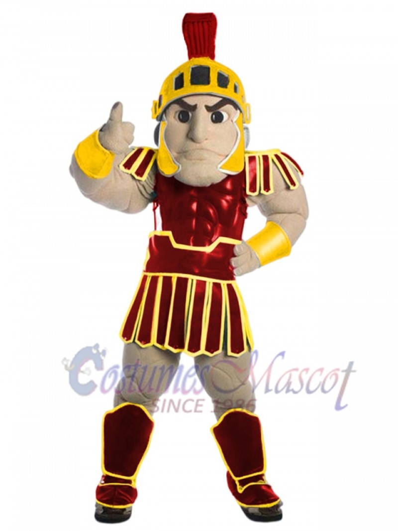 Spartan mascot costume