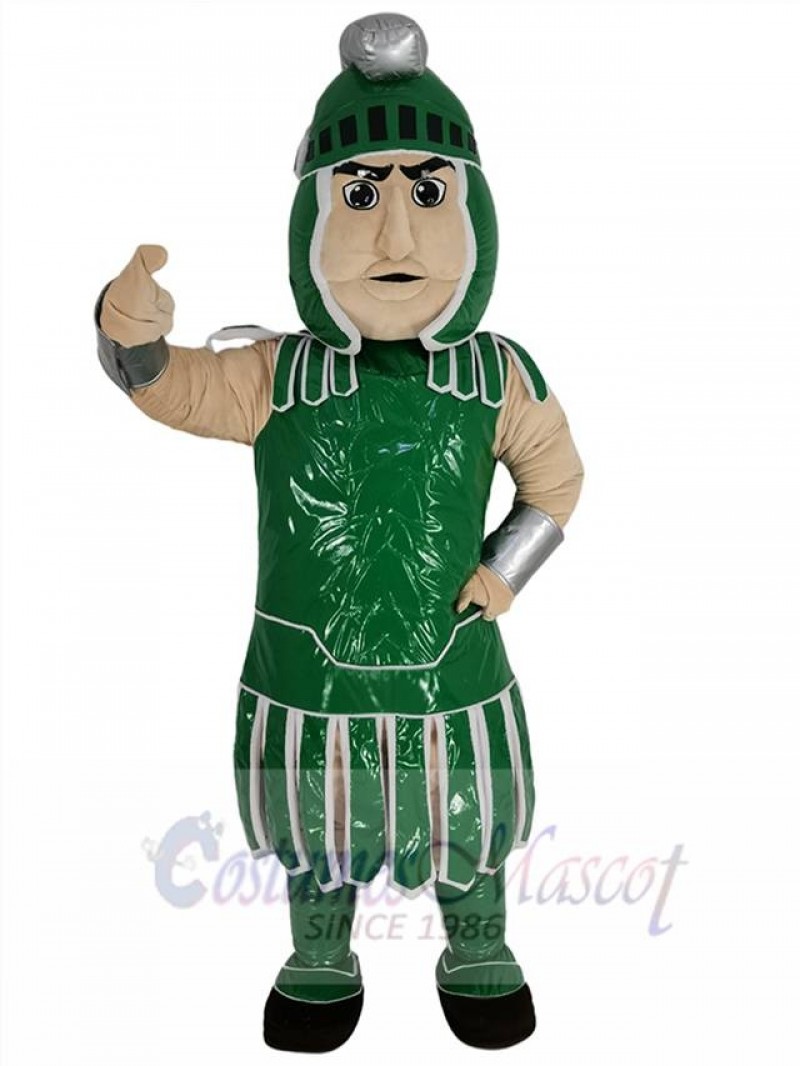 Spartan Knight mascot costume