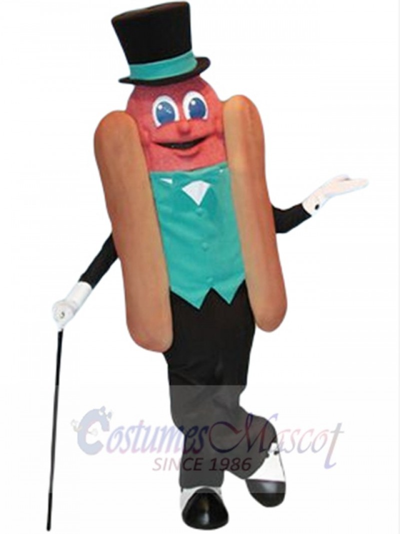 Hot Dog mascot costume