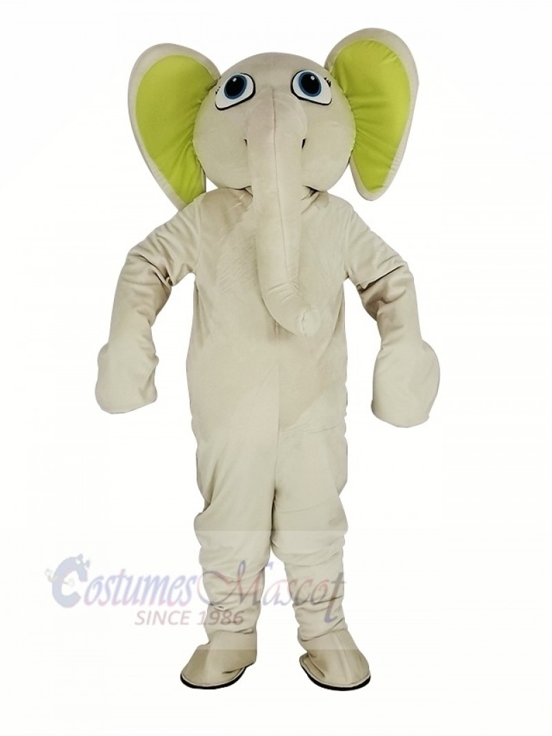 Grey Elephant Mascot Costume Animal	