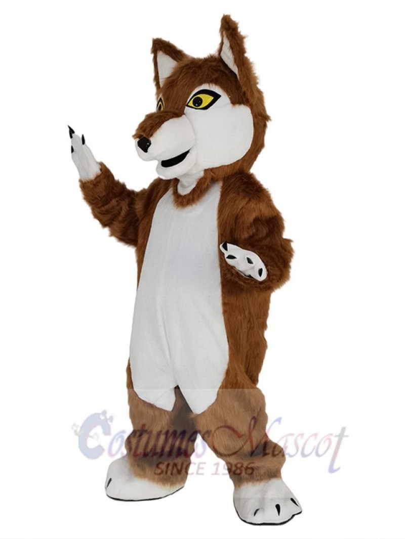 Wolf mascot costume