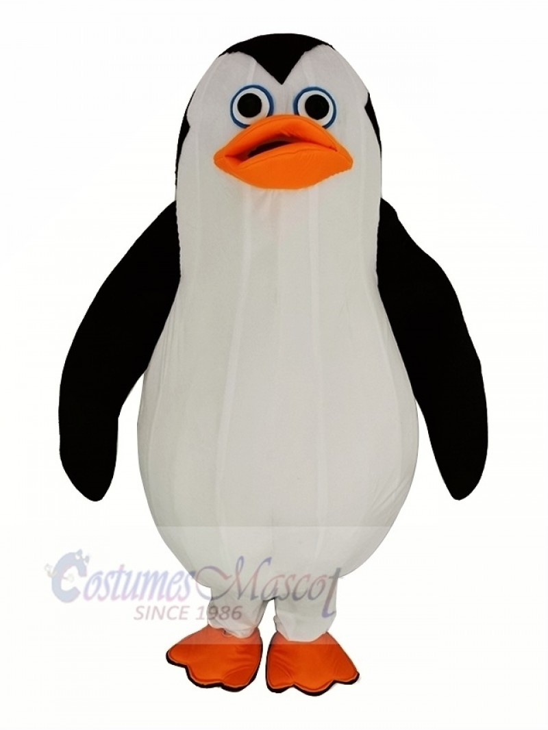 Smiling Sailor Penguin Mascot Costume Animal