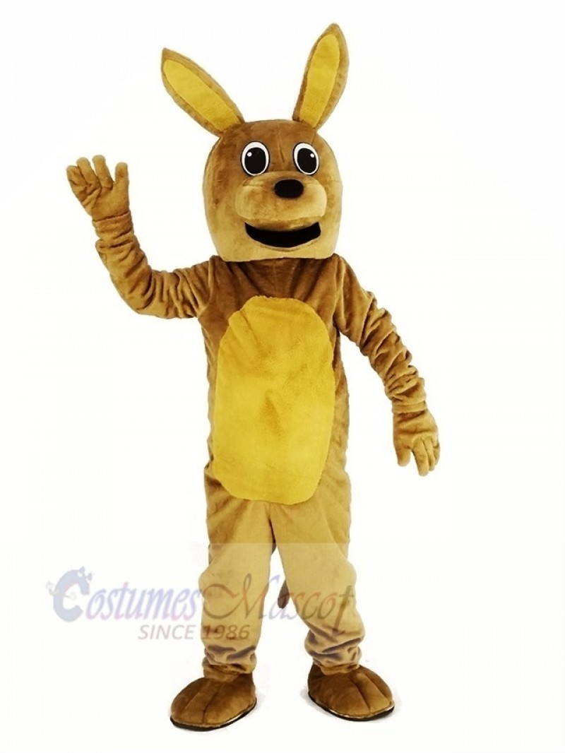 Brown Kangaroo Mascot Costume Adult