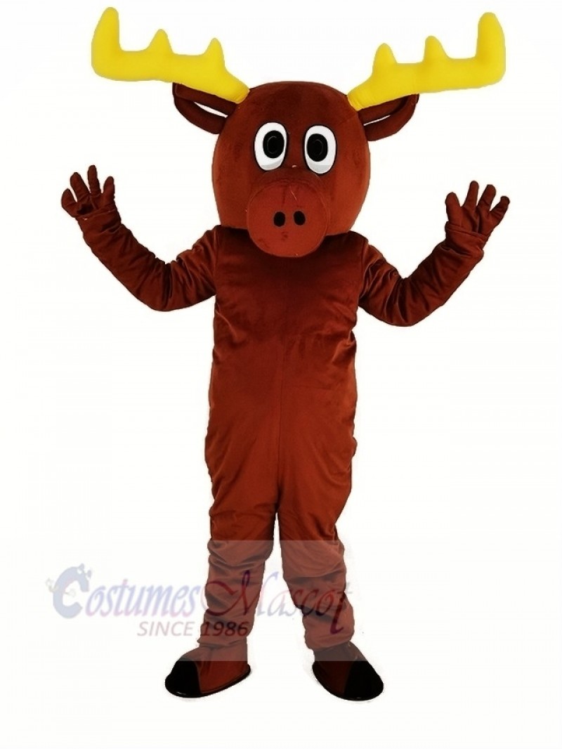 Cute Reindeer Mascot Costume Animal