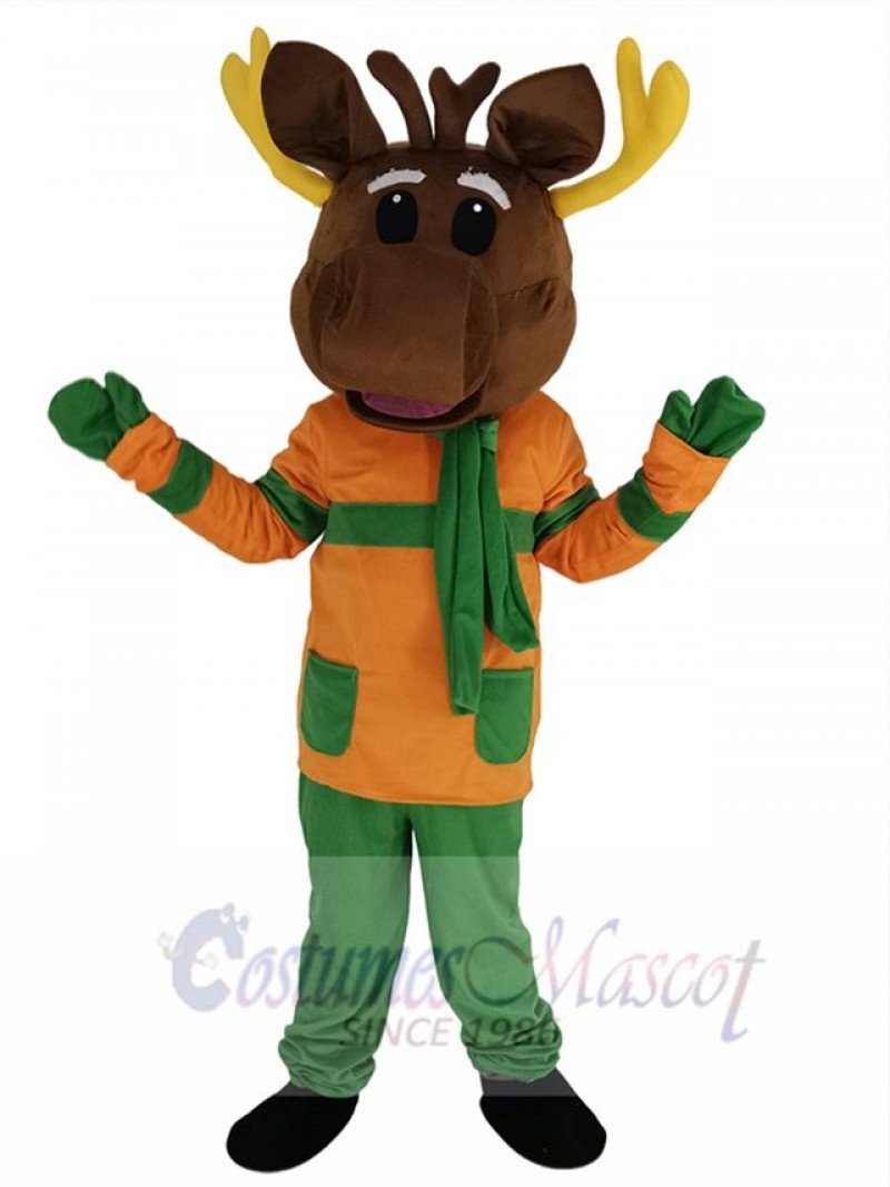 Deer mascot costume