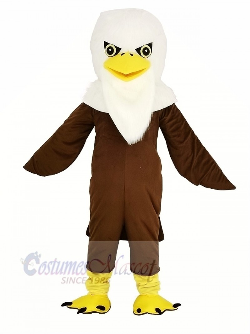 Brown Long Wool Eagle Mascot Costume Animal	