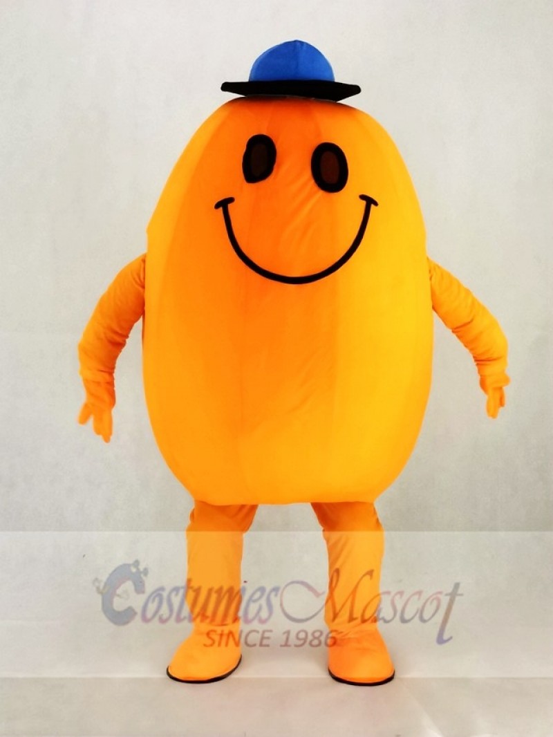 Smiling Mr Tickle Tickleer Mascot Costume School
