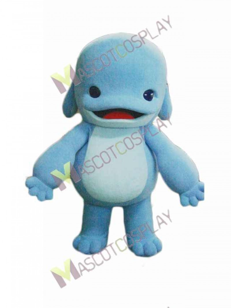 High Quality Adult Blue Dolphin Mascot Costume