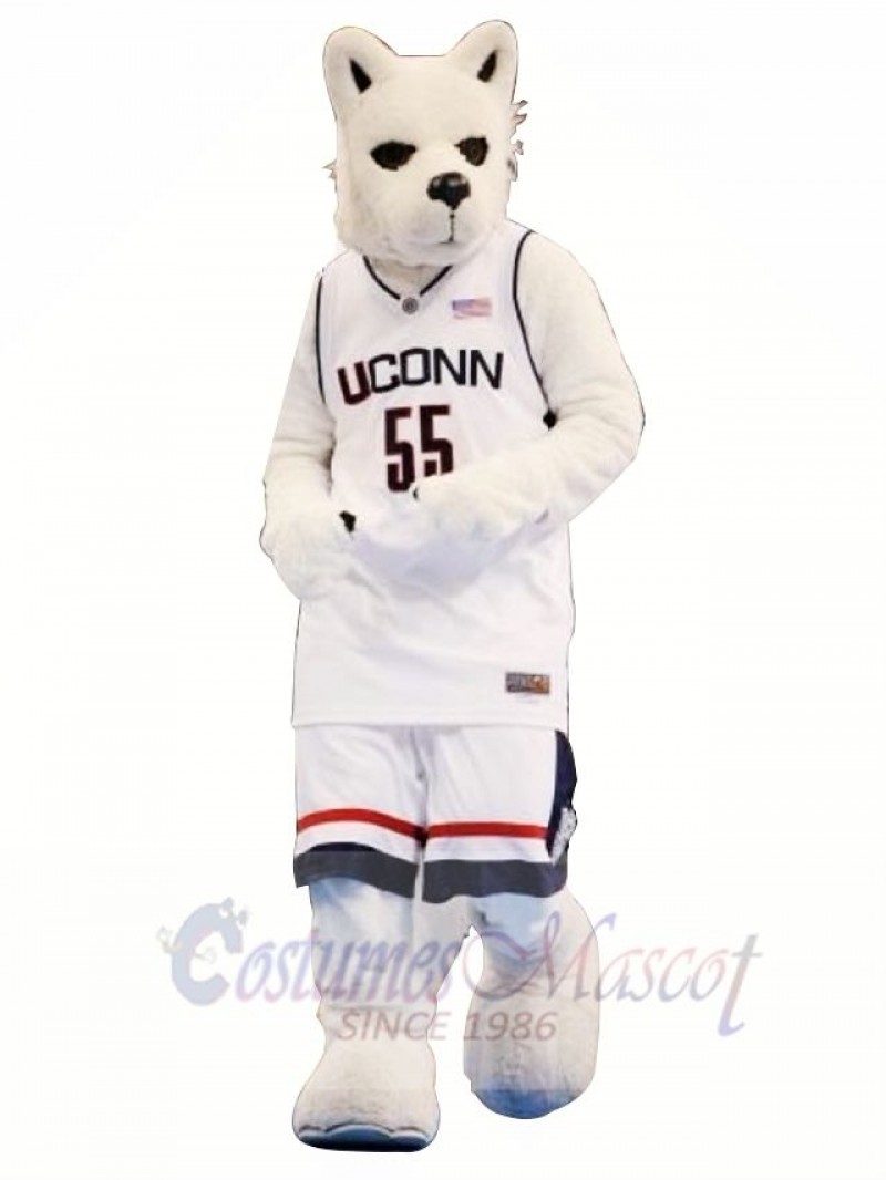 The Sports Husky Dog Mascot Costume 