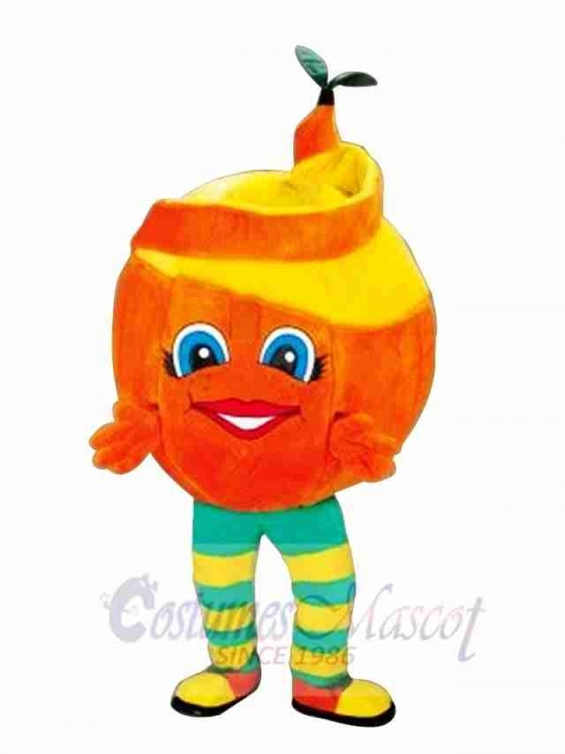 Orange Fruit Mascot Costume