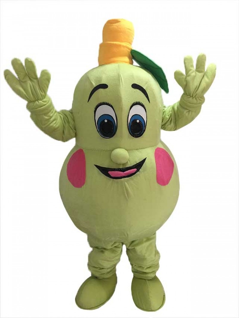 Fresh Pear Mascot Costume Fruit